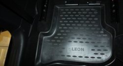 2 179 р. Коврики в салон Element 4 шт. (полиуретан) Seat Leon 1P хэтчбэк 5 дв. дорестайлинг (2005-2009)  с доставкой в г. Йошкар-Ола. Увеличить фотографию 3