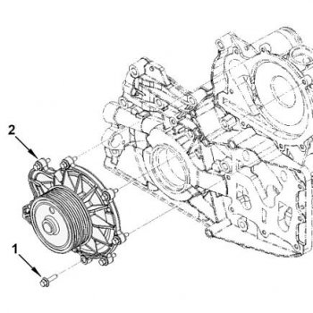 4 199 р. Насос водяной (Помпа) Cummins ISF 2.8  Foton Aumark (BJ10) (2010-2024) (HAFFEN)  с доставкой в г. Йошкар-Ола. Увеличить фотографию 5