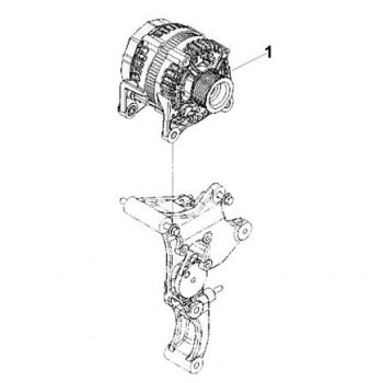 13 949 р. Генератор дв.Cummins ISF 2.8 (12V 120A) HAFFEN ГАЗ ГАЗель Next A62,А65 автобус (2016-2025) (под болт)  с доставкой в г. Йошкар-Ола. Увеличить фотографию 2