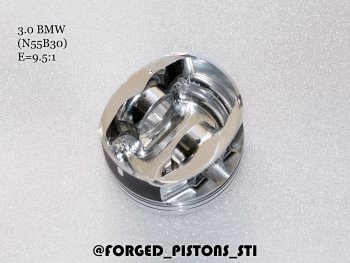 30 899 р. Поршни (BMW 3,0l N55B30 (CR=9,5) кольца 1,5/1,5/2,0) СТИ BMW X4 F26 (2014-2018) (диаметр поршня: 84.00 мм)  с доставкой в г. Йошкар-Ола. Увеличить фотографию 3