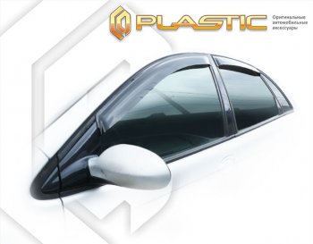 Ветровики дверей CA-Plastic CITROEN C5 X40 дорестайлинг,лифтбэк (2000-2004)