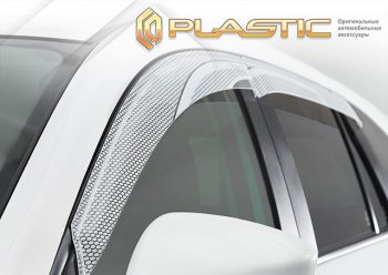 Ветровики дверей CA-Plastic Лада (ваз) Ларгус (Largus) (2021-2024) рестайлинг R90