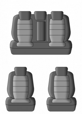 6 499 р. Чехлы сидений (жаккард, 60/40, раздельная задняя спинка, подлокотник, 3Г-образ.подголовника) Lord Autofashion Дублин Renault Arkana (2019-2025) (Чёрный, Ёж красный)  с доставкой в г. Йошкар-Ола. Увеличить фотографию 3