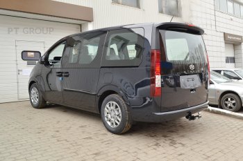 22 449 р. Фаркоп (съемный квадрат) Petroil Tuning Hyundai Staria US4 (2021-2022)  с доставкой в г. Йошкар-Ола. Увеличить фотографию 2