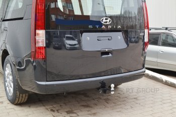 22 449 р. Фаркоп (съемный квадрат) Petroil Tuning Hyundai Staria US4 (2021-2022)  с доставкой в г. Йошкар-Ола. Увеличить фотографию 6