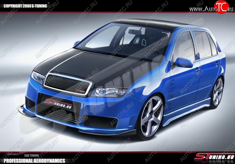 28 999 р. Передний бампер ST  Skoda Fabia  Mk1 (2004-2008) седан рестайлинг, хэтчбек рестайлинг  с доставкой в г. Йошкар-Ола