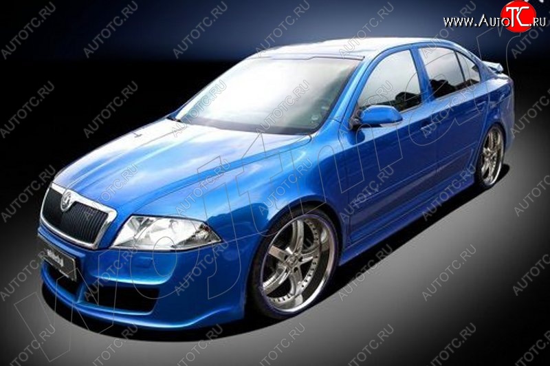 28 999 р. Передний бампер R1 Skoda Octavia A5 дорестайлинг универсал (2004-2008)  с доставкой в г. Йошкар-Ола