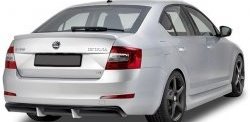 5 999 р. Пороги накладки CT Skoda Octavia A7 дорестайлинг универсал (2012-2017) (Неокрашенные)  с доставкой в г. Йошкар-Ола. Увеличить фотографию 3