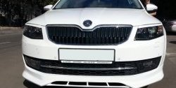 1 199 р. Реснички на фары CT Skoda Octavia A7 дорестайлинг универсал (2012-2017) (Неокрашенные)  с доставкой в г. Йошкар-Ола. Увеличить фотографию 3