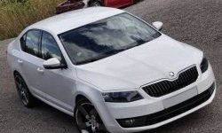 Реснички на фары CT Skoda Octavia A7 дорестайлинг универсал (2012-2017)