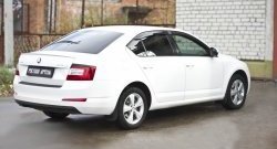 899 р. Реснички на фонари RA  Skoda Octavia  A7 (2012-2020) дорестайлинг лифтбэк, рестайлинг лифтбэк (Неокрашенные)  с доставкой в г. Йошкар-Ола. Увеличить фотографию 2