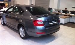 2 649 р. Спойлер LitCompany Skoda Octavia A7 дорестайлинг лифтбэк (2012-2017) (Неокрашенный)  с доставкой в г. Йошкар-Ола. Увеличить фотографию 8