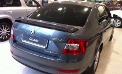 2 649 р. Спойлер LitCompany Skoda Octavia A7 дорестайлинг лифтбэк (2012-2017) (Неокрашенный)  с доставкой в г. Йошкар-Ола. Увеличить фотографию 9