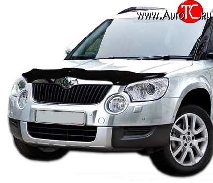 4 599 р. Дефлектор капота NovLine Skoda Yeti (2009-2013)  с доставкой в г. Йошкар-Ола