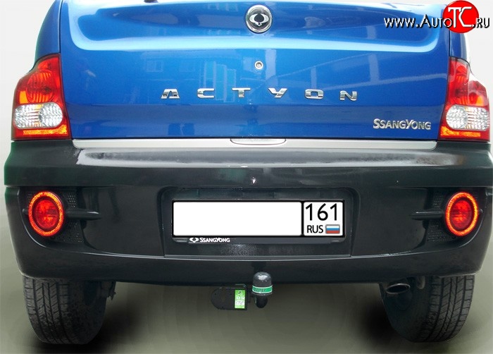 7 399 р. Фаркоп Лидер Плюс SSANGYONG Actyon 1 (2006-2010) (Без электропакета)  с доставкой в г. Йошкар-Ола