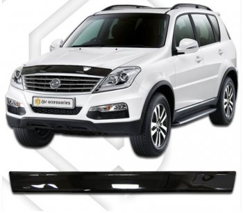 Дефлектор капота CA-Plastiс SSANGYONG (Ссан) Rexton (Рекстон)  Y290 (2012-2017) Y290