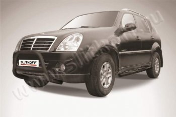 Кенгурятник d57 низкий SSANGYONG Rexton Y250 (2006-2012)