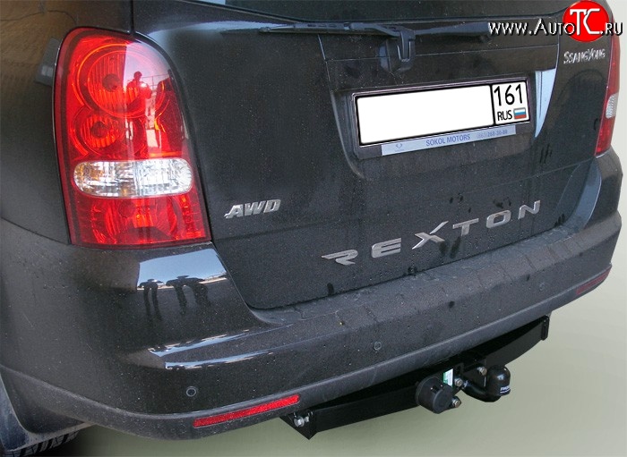 4 999 р. Фаркоп Лидер Плюс SSANGYONG Rexton Y250 (2006-2012) (Без электропакета)  с доставкой в г. Йошкар-Ола