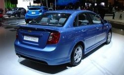 7 899 р. Пороги накладки Street Edition Chevrolet Lacetti седан (2002-2013) (Неокрашенные)  с доставкой в г. Йошкар-Ола. Увеличить фотографию 2