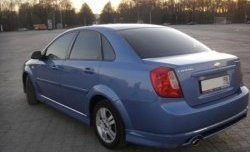 7 899 р. Пороги накладки Street Edition Chevrolet Lacetti седан (2002-2013) (Неокрашенные)  с доставкой в г. Йошкар-Ола. Увеличить фотографию 4