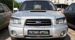 1 099 р. Реснички фар RA Subaru Forester SG дорестайлинг (2002-2005) (Неокрашенные)  с доставкой в г. Йошкар-Ола. Увеличить фотографию 3