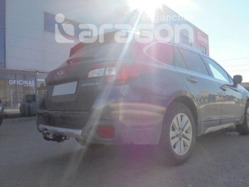 22 699 р. Фаркоп Aragon. (шар S) Subaru Outback BS/B15 дорестайлинг универсал (2014-2018)  с доставкой в г. Йошкар-Ола. Увеличить фотографию 2