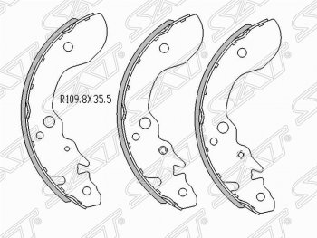 Колодки тормозные задние SAT Suzuki Escudo 1 дорестайлинг (1988-1994)