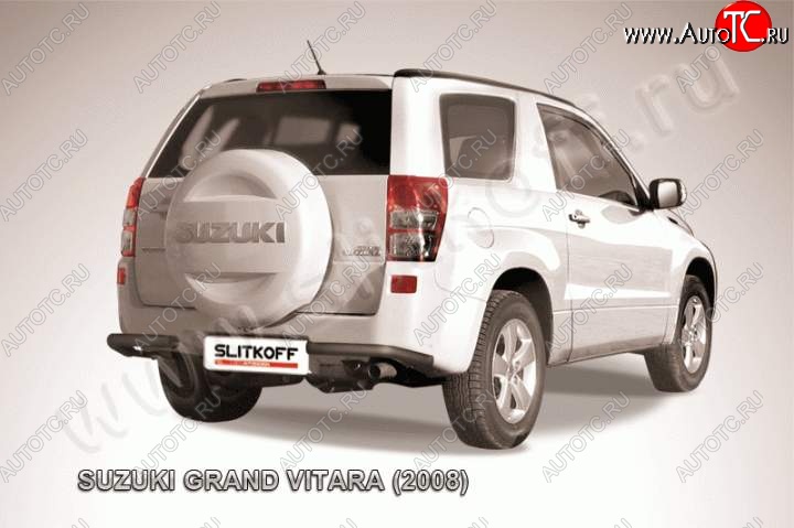 4 999 р. Уголки d57 Suzuki Grand Vitara JT 3 двери дорестайлинг (2005-2008) (Цвет: серебристый)  с доставкой в г. Йошкар-Ола