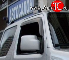 999 р. Комплект дефлекторов окон (ветровиков) 2 шт. 3d Russtal Suzuki Jimny JB23/JB43 дорестайлинг (1998-2001)  с доставкой в г. Йошкар-Ола