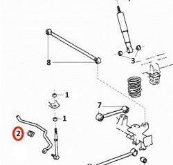 289 р. Полиуретановая втулка Точка Опоры (19 мм) Toyota 4Runner N210 дорестайлинг (2002-2005)  с доставкой в г. Йошкар-Ола. Увеличить фотографию 2