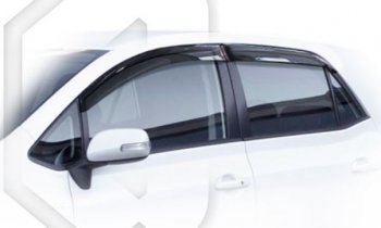 Дефлектора окон CA-Plastiс Toyota Auris E150 хэтчбэк 5 дв. дорестайлинг (2006-2010)