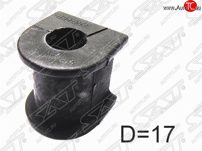 101 р. Резиновая втулка переднего стабилизатора (D=17) SAT Toyota Mark 2 Qualis седан (1997-2002)  с доставкой в г. Йошкар-Ола