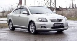 549 р. Реснички на фары RA  Toyota Avensis ( T250 седан,  T250 универсал) (2003-2006) дорестайлинг, дорестайлинг (Неокрашенные)  с доставкой в г. Йошкар-Ола. Увеличить фотографию 5