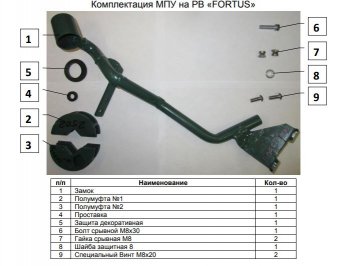 12 699 р. Замок рулевого вала FORTUS (бесштыревой)  Toyota C-HR  NGX10, ZGX10 (2019-2024) рестайлинг  с доставкой в г. Йошкар-Ола. Увеличить фотографию 3