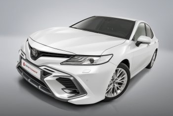 17 999 р. Накладка в центральный воздухозаборник переднего бампера Harius  Toyota Camry  XV70 (2017-2021) дорестайлинг (Неокрашенная)  с доставкой в г. Йошкар-Ола. Увеличить фотографию 3