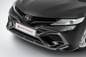 17 999 р. Накладка в центральный воздухозаборник переднего бампера Harius  Toyota Camry  XV70 (2017-2021) дорестайлинг (Неокрашенная)  с доставкой в г. Йошкар-Ола. Увеличить фотографию 7