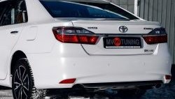 4 649 р. Козырёк на заднее стекло Tuning-Sport Toyota Camry XV55 1-ый рестайлинг (2014-2017) (Неокрашенный)  с доставкой в г. Йошкар-Ола. Увеличить фотографию 6