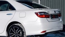 4 649 р. Козырёк на заднее стекло Tuning-Sport Toyota Camry XV55 1-ый рестайлинг (2014-2017) (Неокрашенный)  с доставкой в г. Йошкар-Ола. Увеличить фотографию 7