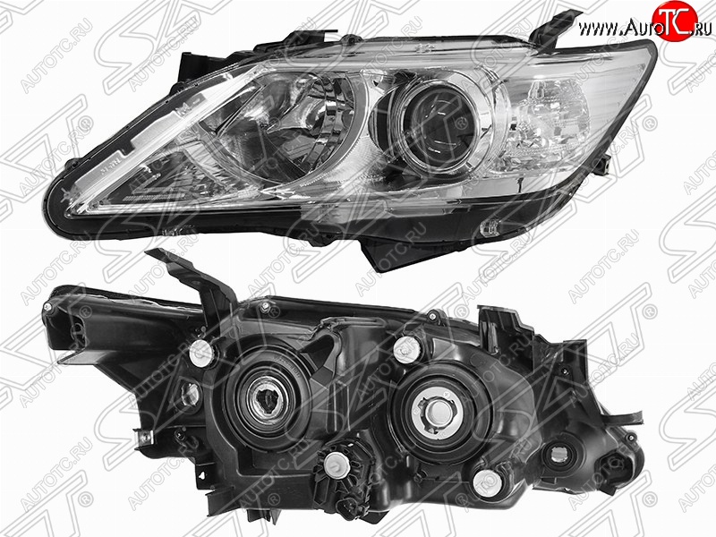 7 349 р. Левая фара передняя SAT Toyota Camry XV50 дорестайлинг (2011-2014)  с доставкой в г. Йошкар-Ола