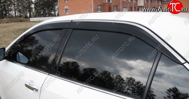 5 349 р. Комплект дефлекторов окон СТ Toyota Camry XV50 дорестайлинг (2011-2014)  с доставкой в г. Йошкар-Ола