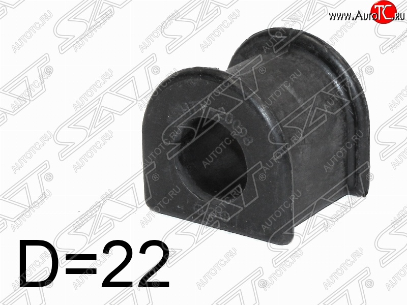 105 р. Резиновая втулка переднего стабилизатора (D=22) SAT  Toyota Granvia  xH10 - Hiace Grand  с доставкой в г. Йошкар-Ола