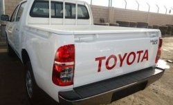 Накладка на задний бампер Vigo CT Toyota Hilux AN20,AN30  2-ой рестайлинг (2011-2016)