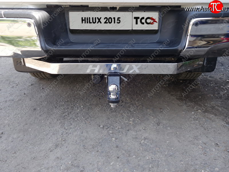 21 549 р. Фаркоп (тягово-сцепное устройство) Exclusive/Black Onyx TCC Toyota Hilux AN20,AN30  2-ой рестайлинг (2011-2016) (оцинкованный, шар Е )  с доставкой в г. Йошкар-Ола