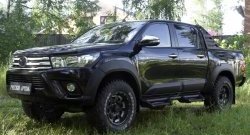 24 999 р. Расширитель арки RA (вылет 25 мм, комплект)  Toyota Hilux  AN120 (2016-2020) дорестайлинг (Поверхность шагрень)  с доставкой в г. Йошкар-Ола. Увеличить фотографию 5