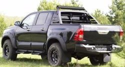 3 499 р. Брызговики под расширители колесных арок с выносом 50 мм RA Toyota Hilux AN120 дорестайлинг (2016-2020)  с доставкой в г. Йошкар-Ола. Увеличить фотографию 3