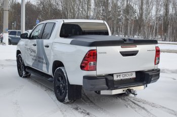 14 799 р. Фаркоп Petroil Tuning (съемный квадрат) Toyota Hilux AN120 1-ый рестайлинг (2017-2020)  с доставкой в г. Йошкар-Ола. Увеличить фотографию 3