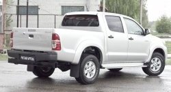 2 059 р. Брызговики (рестайлинг) RA Toyota Hilux AN20,AN30  2-ой рестайлинг (2011-2016)  с доставкой в г. Йошкар-Ола. Увеличить фотографию 2