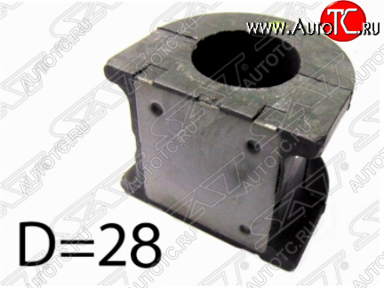 160 р. Втулка переднего стабилизатора SAT (D=28)  Toyota Ipsum  ACM20 (2001-2009) дорестайлинг, рестайлинг  с доставкой в г. Йошкар-Ола