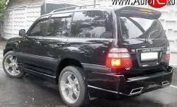 14 949 р. Пороги накладки Hunter Toyota Land Cruiser 100 дорестайлинг (1998-2002) (Неокрашенные)  с доставкой в г. Йошкар-Ола. Увеличить фотографию 2