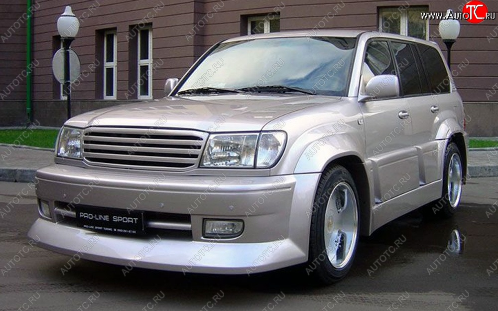 7 199 р. Решетка радиатора HUNTER Toyota Land Cruiser 100 дорестайлинг (1998-2002) (Неокрашенная)  с доставкой в г. Йошкар-Ола